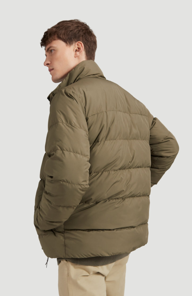 Charged Puffer Jacket | Dusty Olive -A