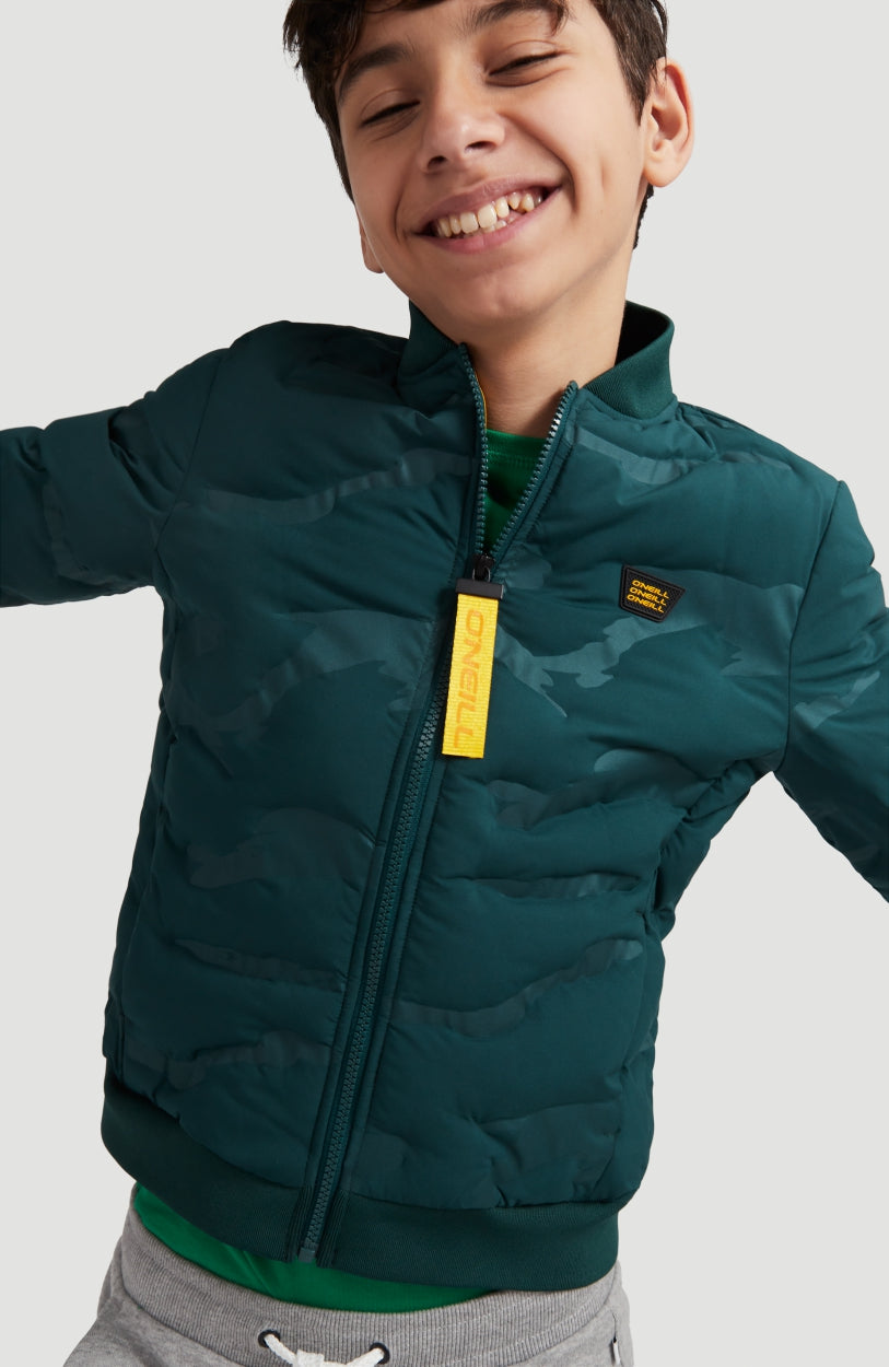 All Over Print Bomber Jacket | Panderosa Pine