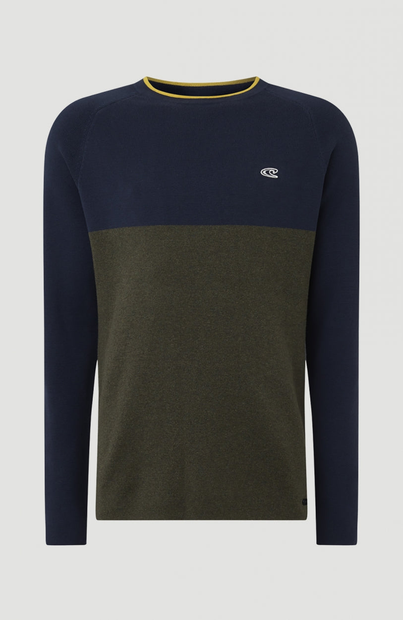 Dyvyded Pullover | Dark Green Melee