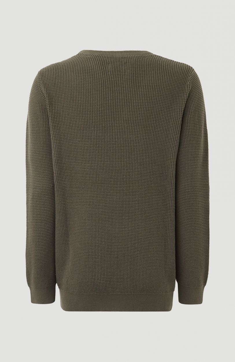 Tuck Pullover | Dusty Olive -A