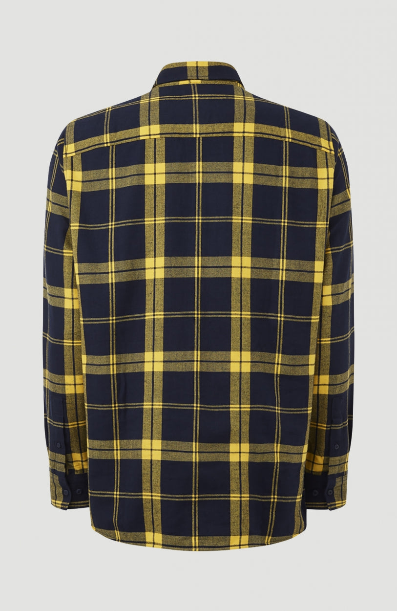 Check Flannel Shirt | Yellow AO 1