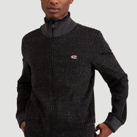 2-Knit Full Zip Cardigan | BlackOut - A