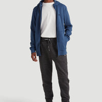 2-Knit Full Zip Hoodie | Ensign Blue -A