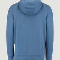 2-Knit Full Zip Hoodie | Ensign Blue -A