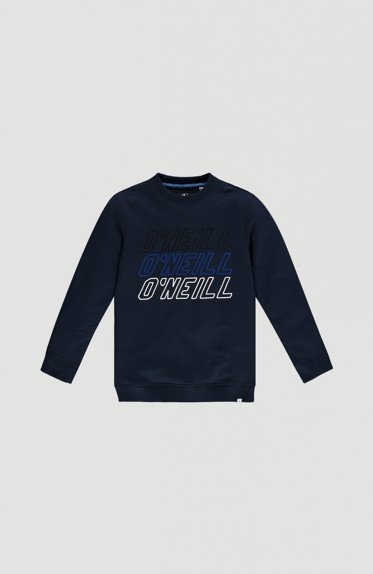 All Year Crew Neck Sweatshirt | Ink Blue -A