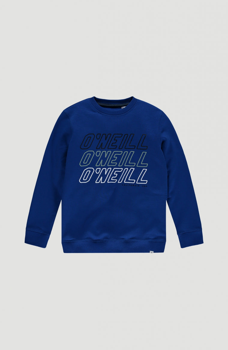 All Year Crew Neck Sweatshirt | Surf Blue