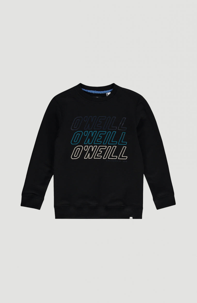 All Year Crew Neck Sweatshirt | BlackOut - A