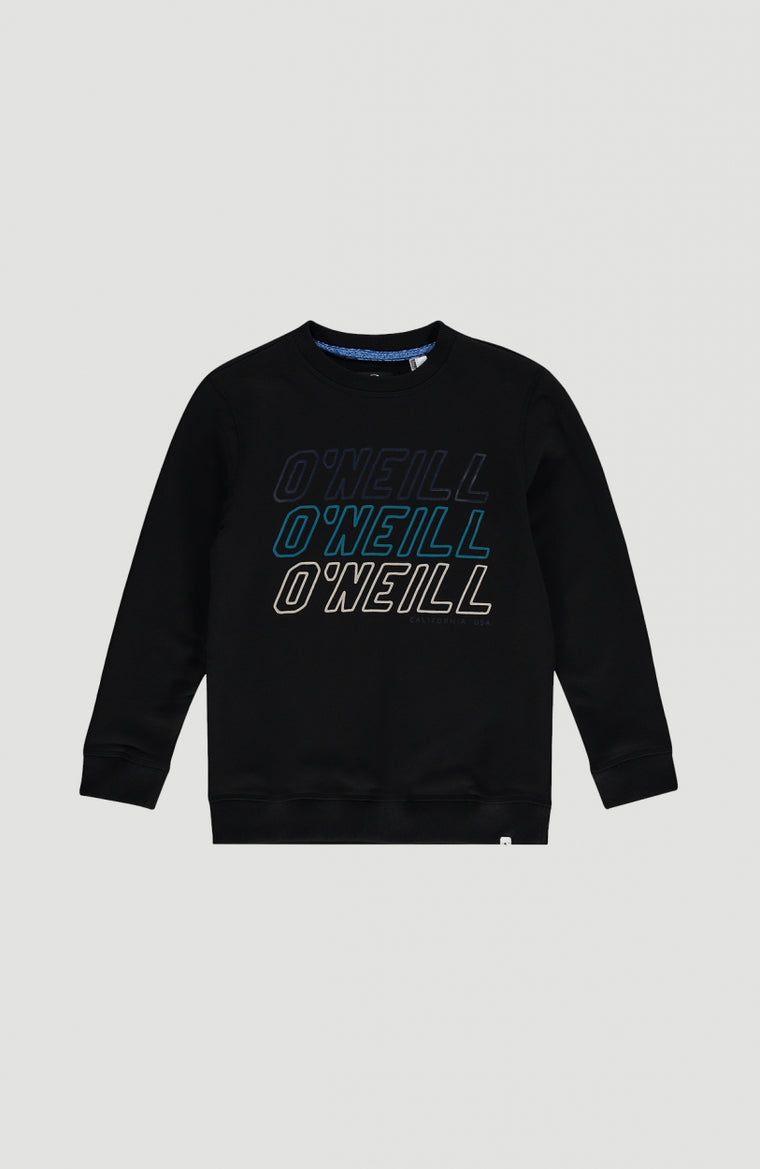 All Year Crew Neck Sweatshirt | BlackOut - A