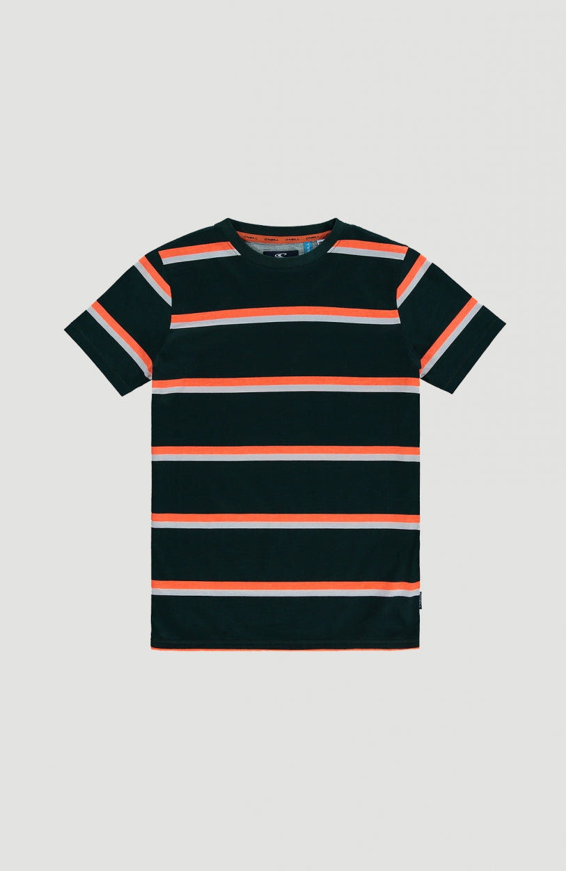 All Over Printed Shortsleeve T-Shirt | Green With Yellow