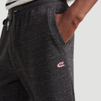 2-Knit Sweatpants | Dark Grey Melee -A