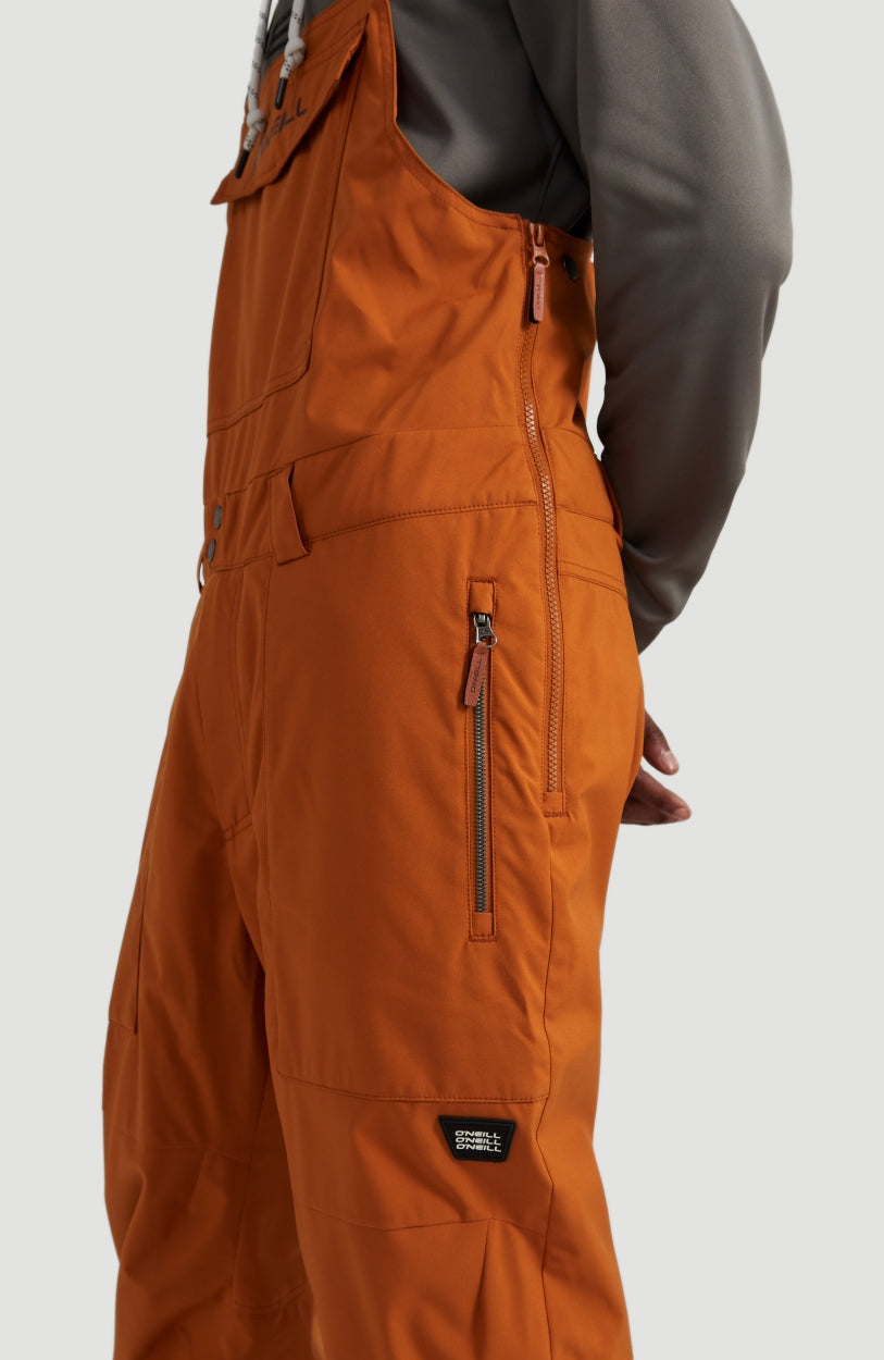 Shred Bib Snow Pants | Glazed Ginger
