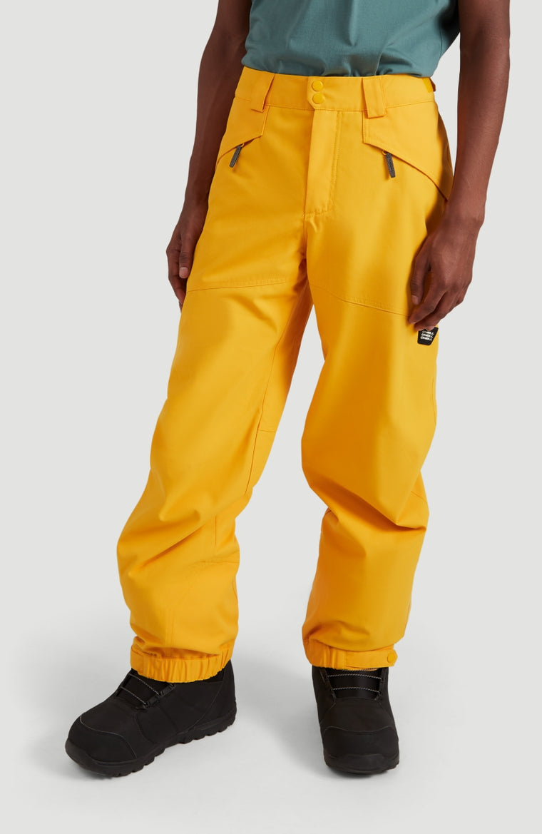 Cuffed Snow Pants | Old Gold -A