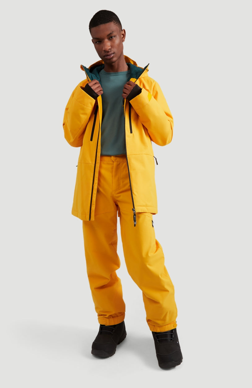 Cuffed Snow Pants | Old Gold -A