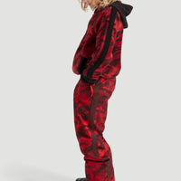 All Over Print Snow Pants | Red With