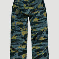 All Over Print Snow Pants | Green With