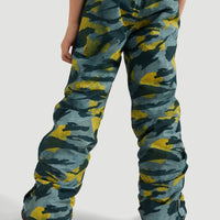 All Over Print Snow Pants | Green With