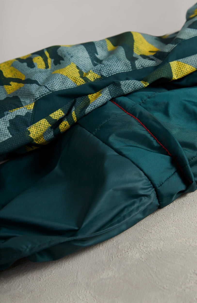 All Over Print Snow Pants | Green With