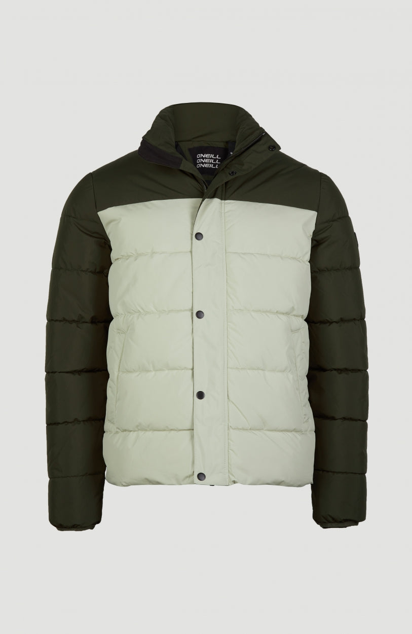 Charged Puffer Jacket | Forest Night -A