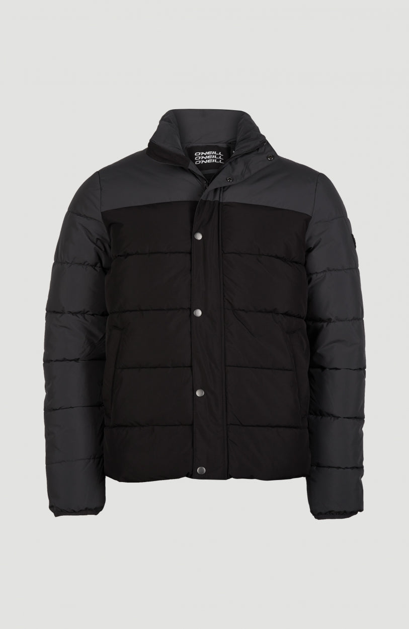 Charged Puffer Jacket | Dark Grey Melee -A