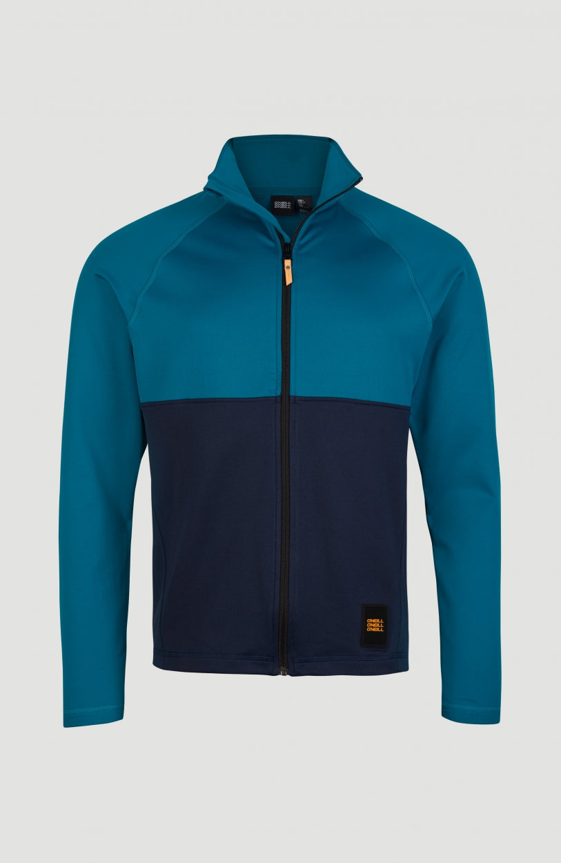 Clime Full Zip Fleece | Seaport Blue