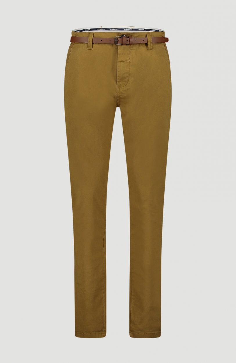 Chino Pants With Belt | Glazed Ginger