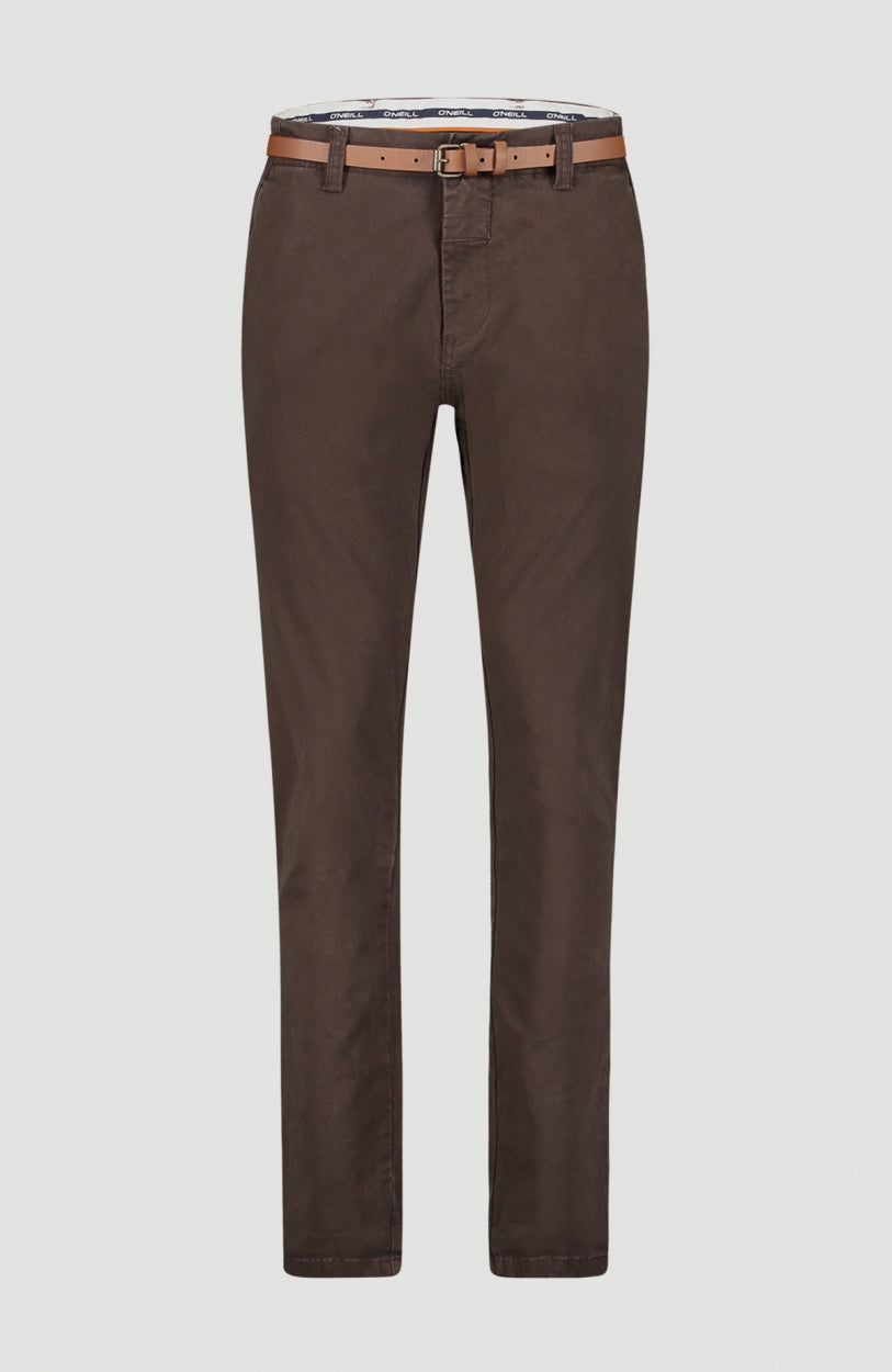 Chino Pants With Belt | Coffee Bean