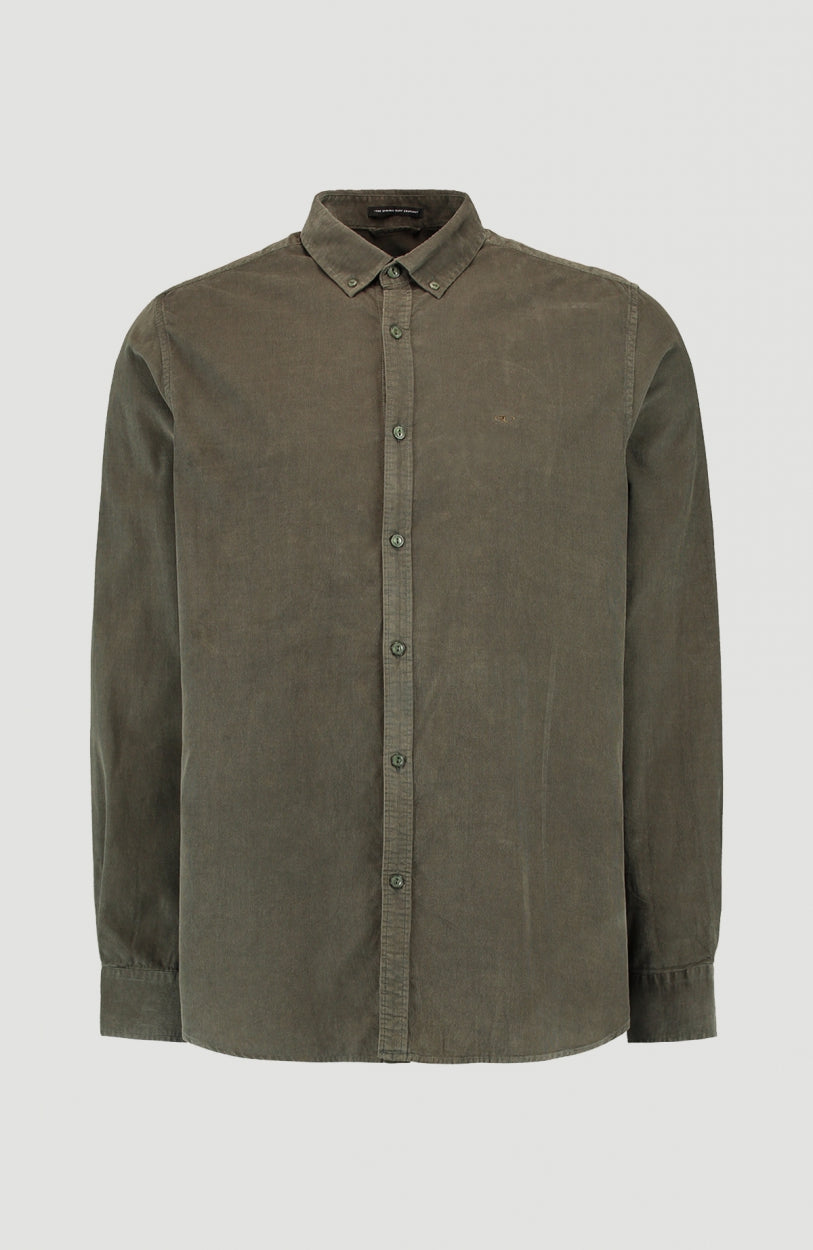 Babycord Shirt | Winter Moss