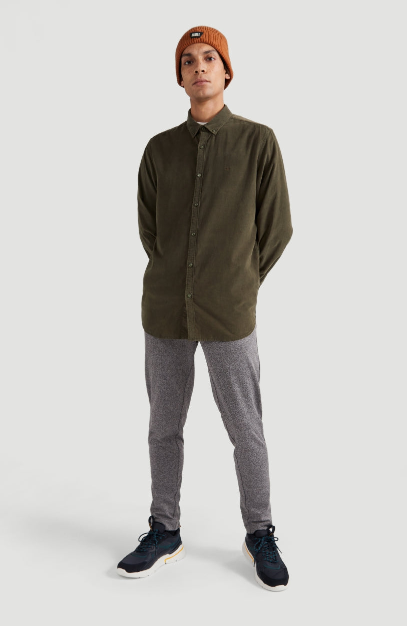 Babycord Shirt | Winter Moss