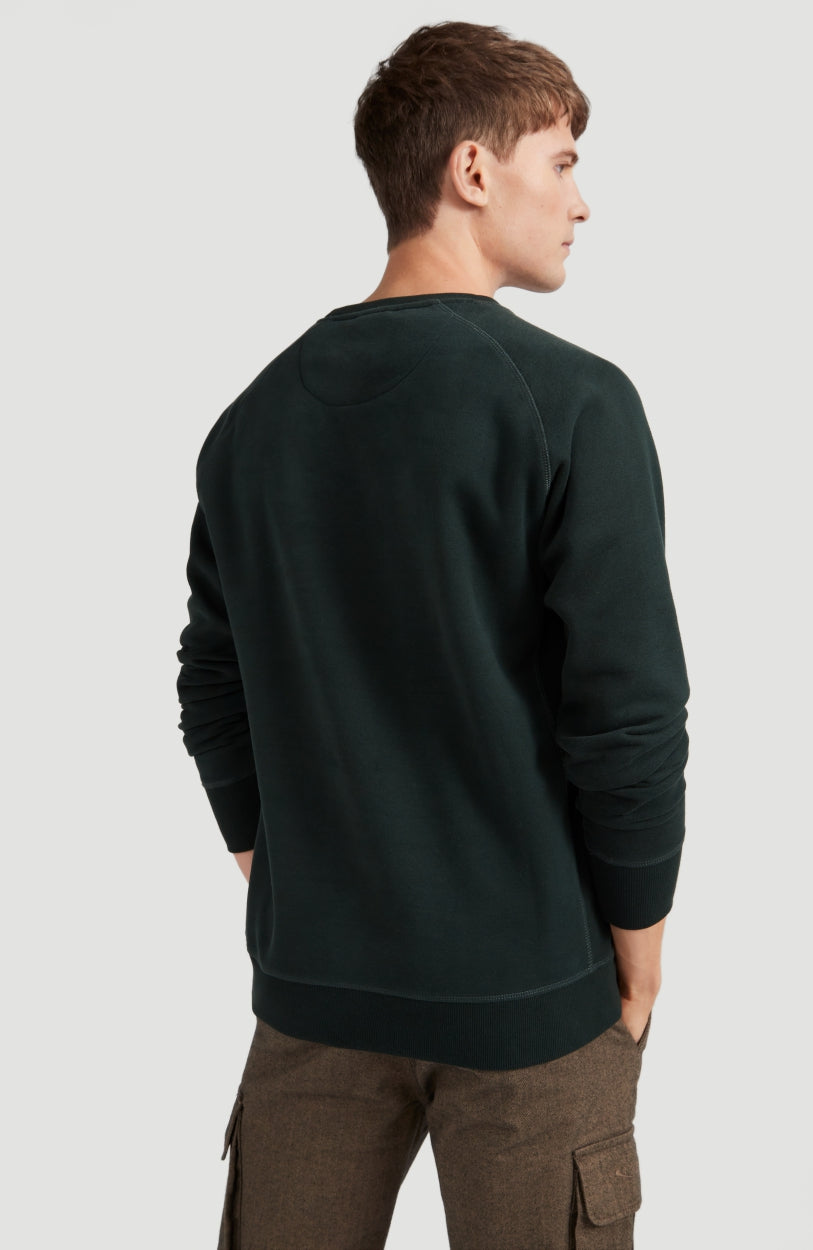 Logo Crew Neck Sweatshirt | Panderosa Pine