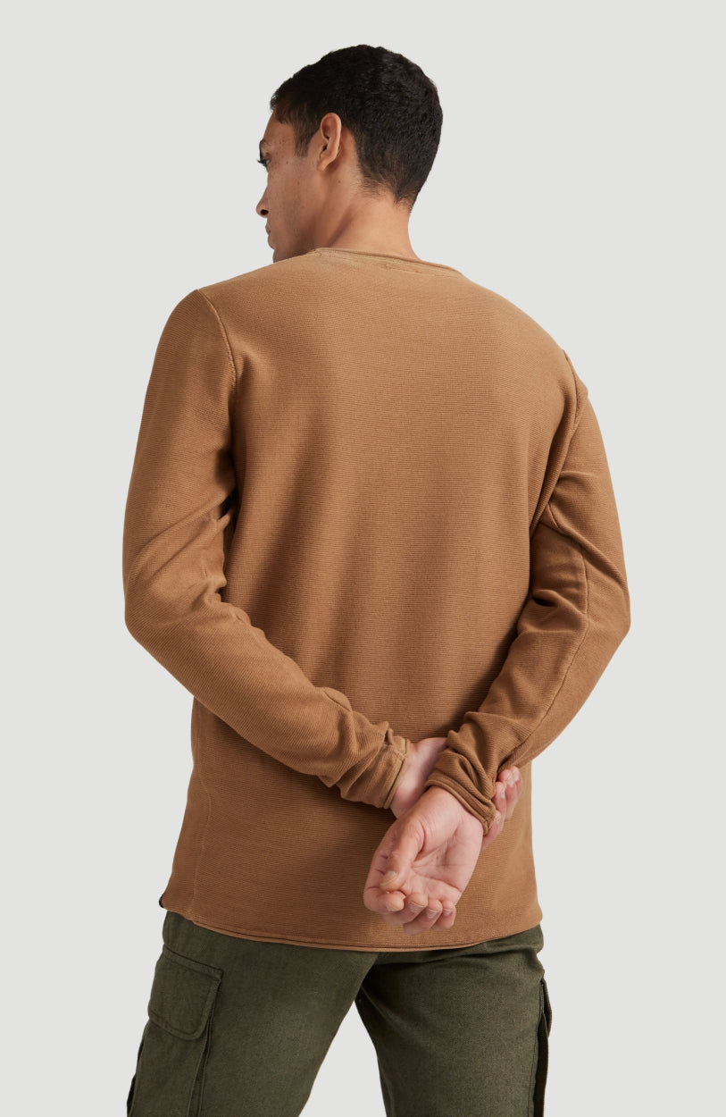 Cooper Crew Neck Pullover | Glazed Ginger