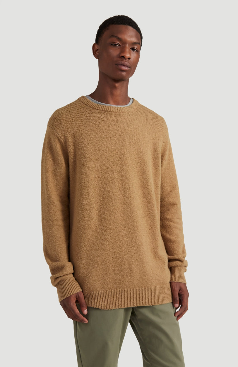 Crew Neck Pullover | Wenge