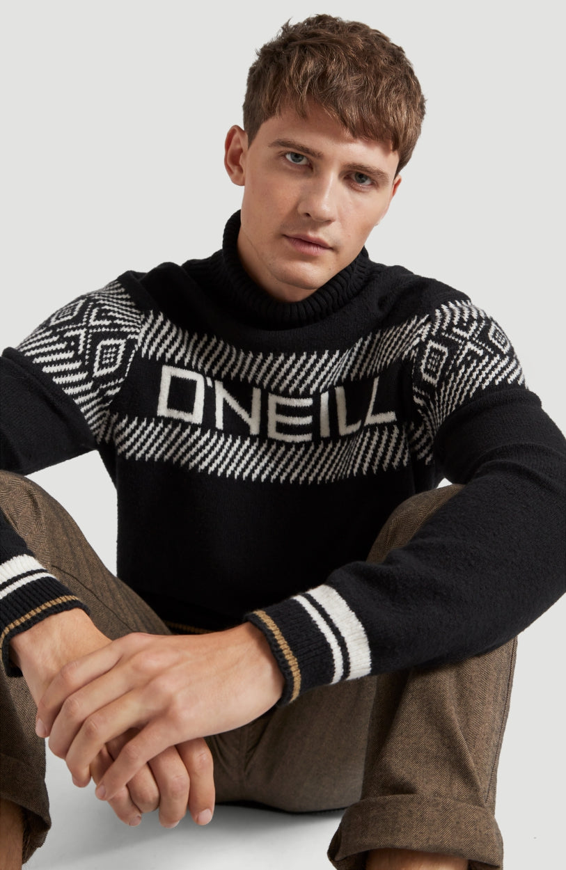 Intarsia Pullover | BlackOut - A
