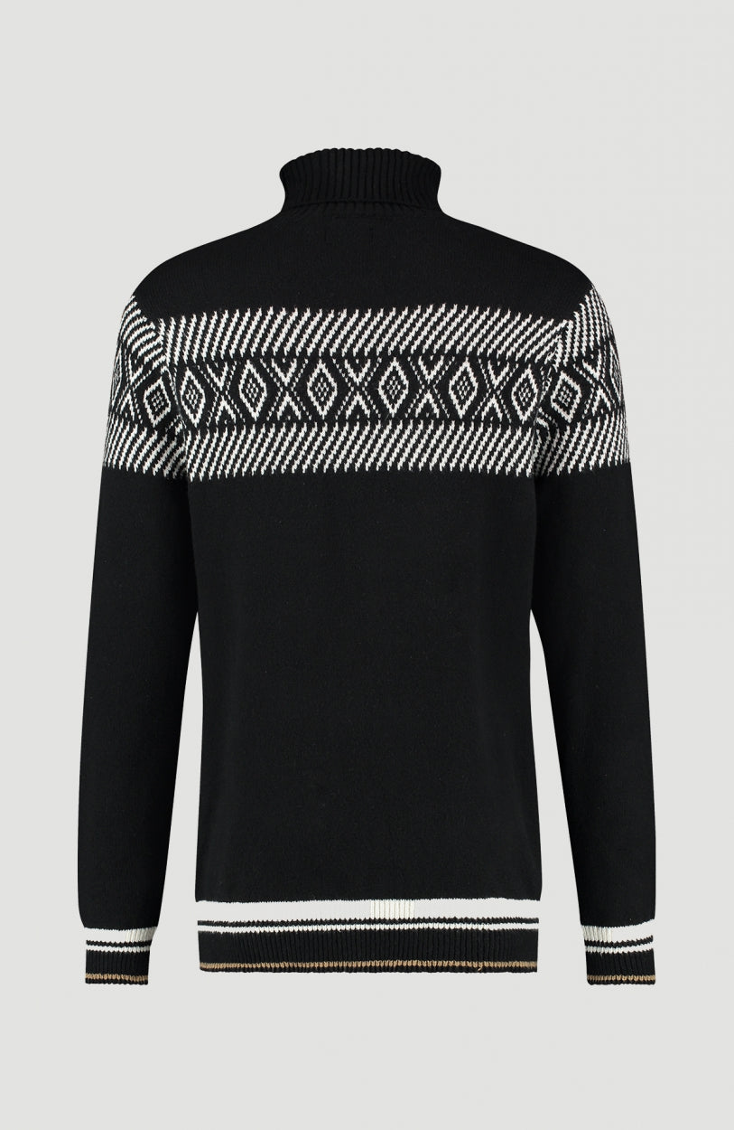 Intarsia Pullover | BlackOut - A