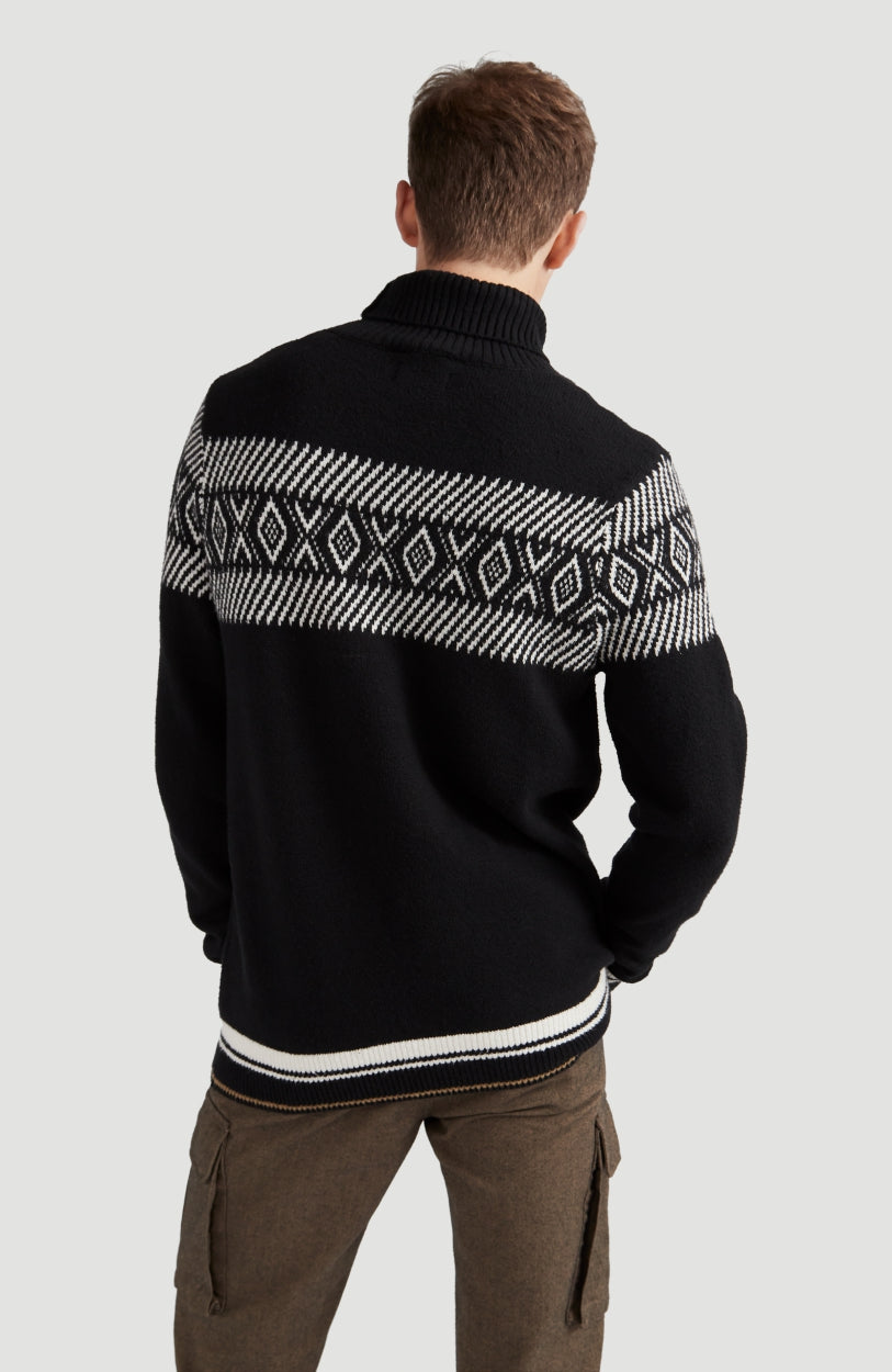 Intarsia Pullover | BlackOut - A
