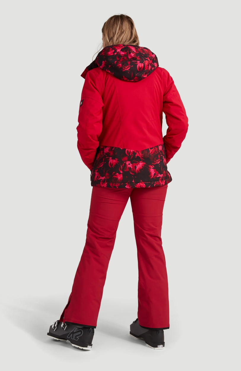 Coral Snow Jacket | Rio Red