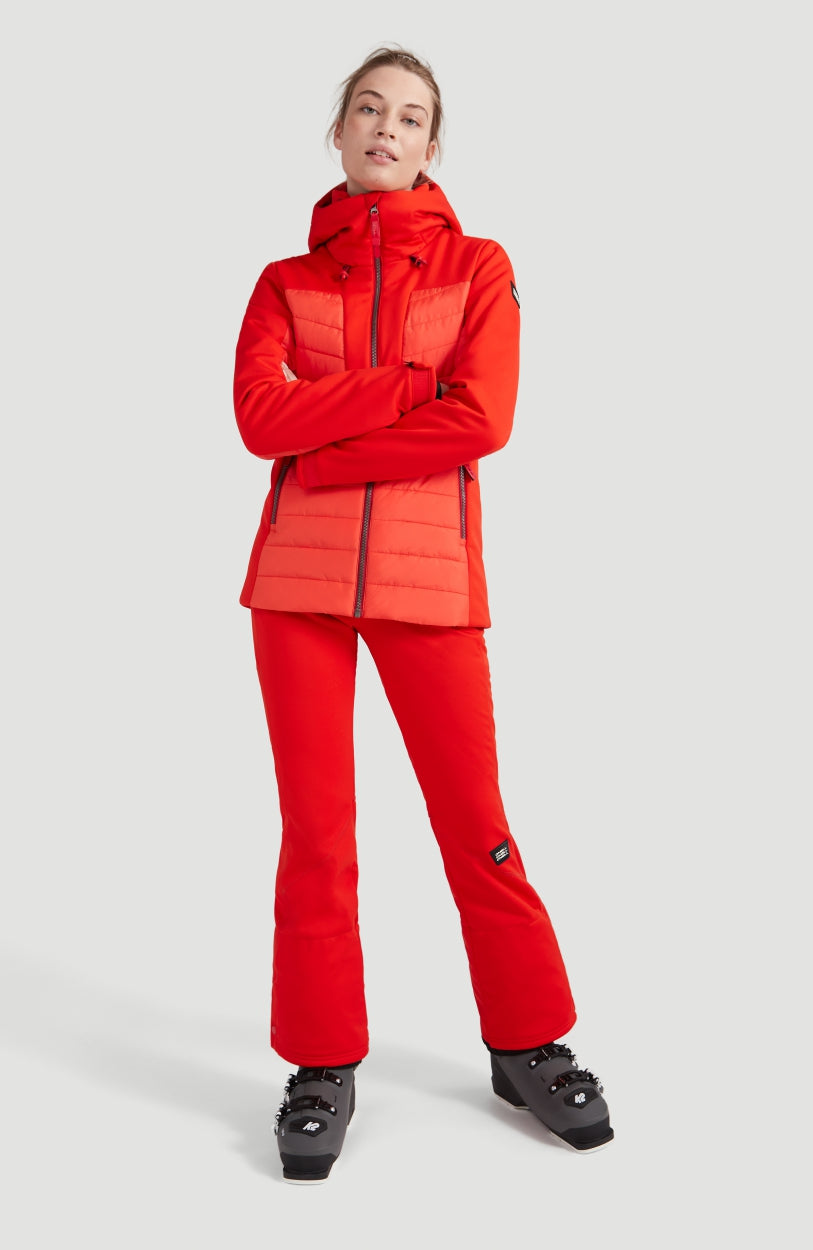 Baffle Igneous Snow Jacket | Fiery Red -A