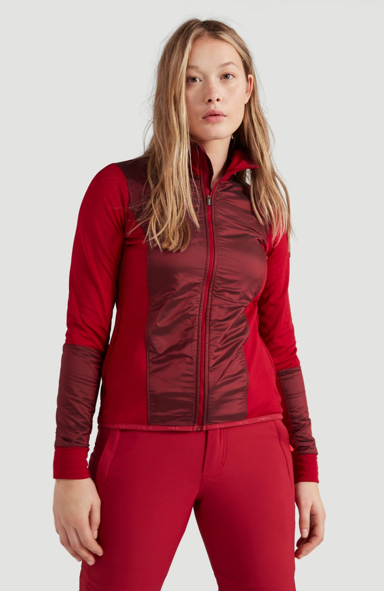 Athmos Full Zip Fleece | Rio Red