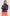 All Over Print Clime Full Zip Fleece | Blue With Pink or Purple