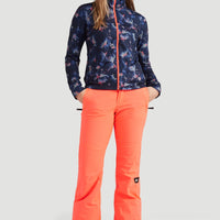 All Over Print Clime Full Zip Fleece | Blue With Pink or Purple