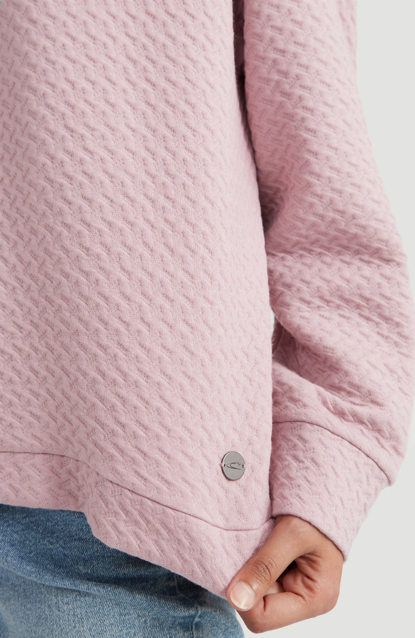 Aralia Crew Neck Sweatshirt | Keepsake Lilac