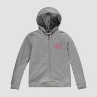 All Year Full Zip Hoodie | Silver Melee -A