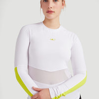 Active Longsleeve T-Shirt | Super White
