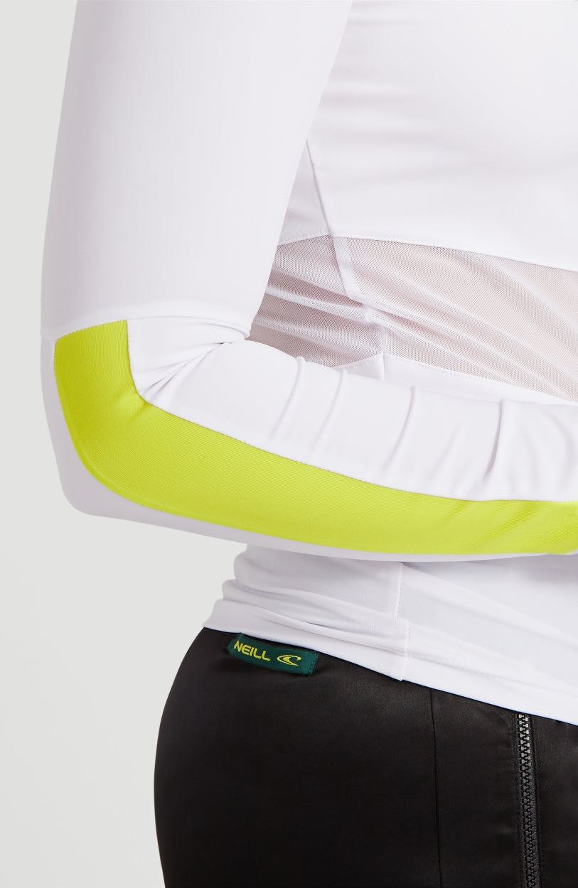 Active Longsleeve T-Shirt | Super White