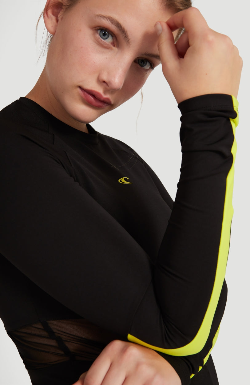 Active Longsleeve T-Shirt | BlackOut - A