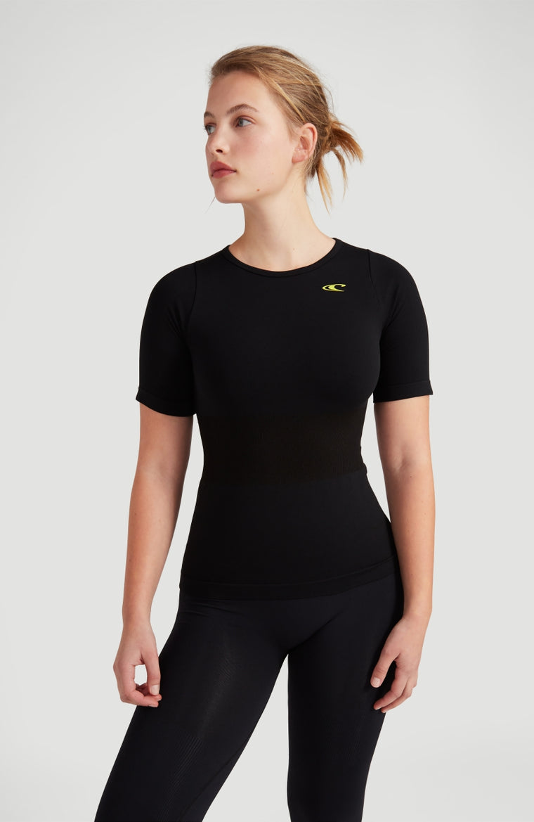 Active Seamless T-Shirt | BlackOut - A