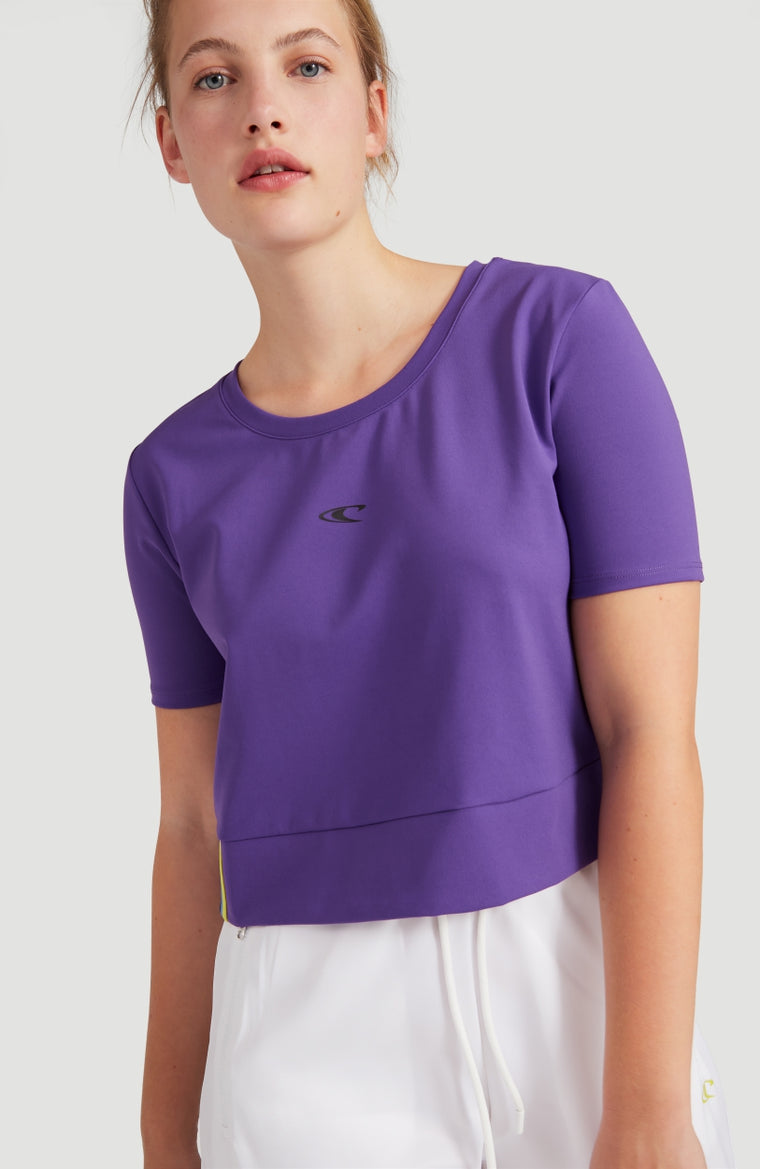 Active Cropped T-Shirt | Pansy