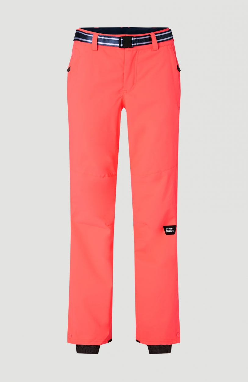 Star Snow Pants | Fiery Coral