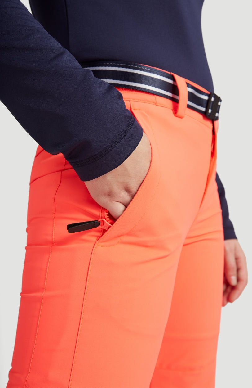 Star Snow Pants | Fiery Coral