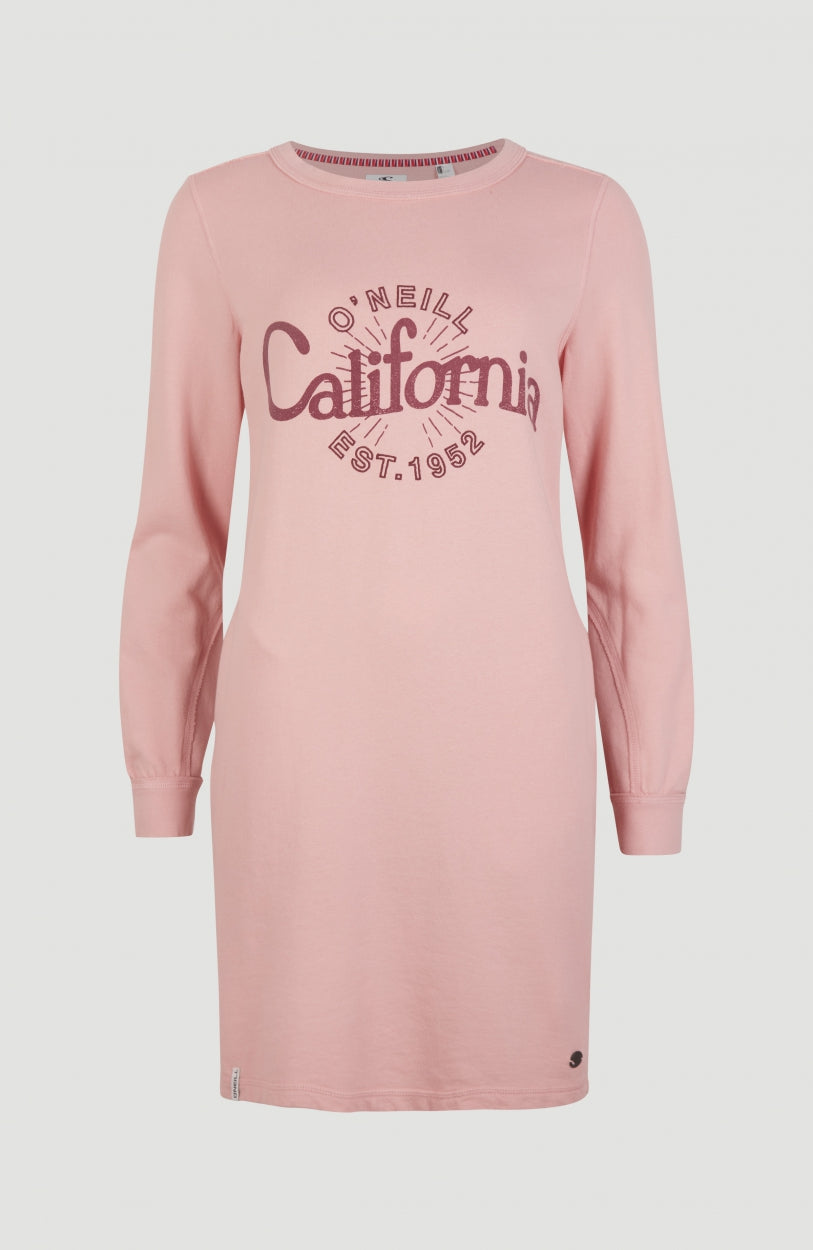 Cali Graphic Sweat Midi Dress | Bridal Rose