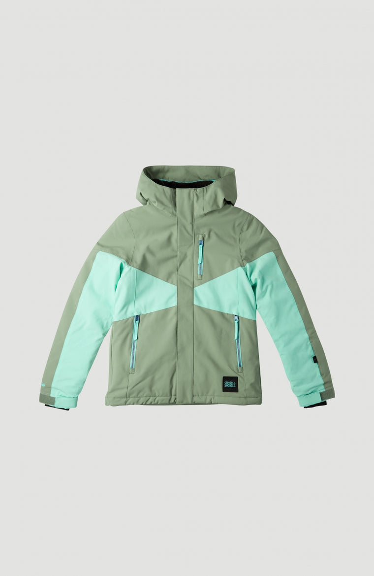 Coral Snow Jacket | Lily Pad -A